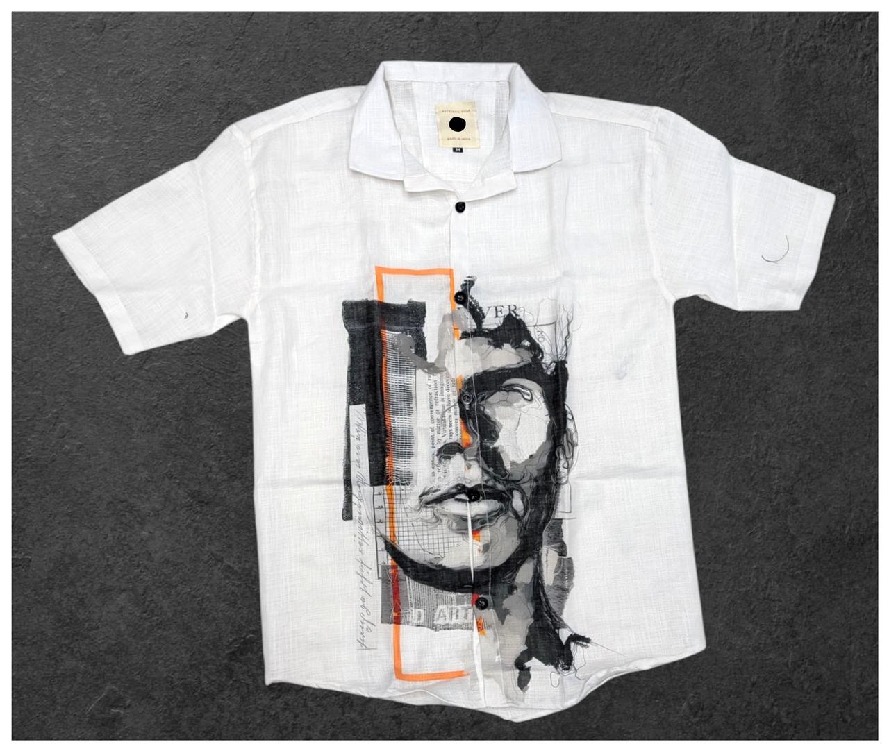 Half Sleeves Printed Shirt