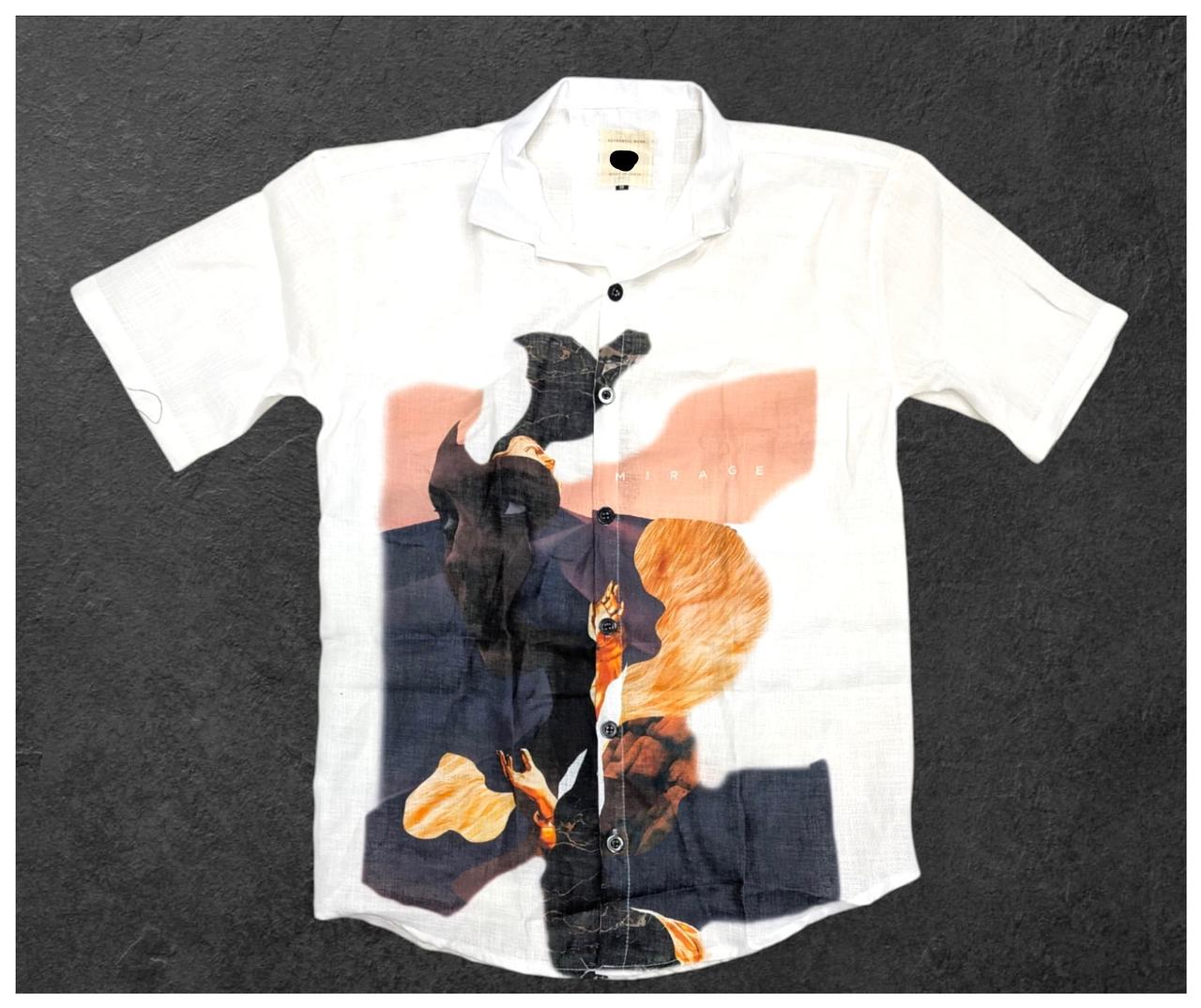 Half Sleeves Printed Shirt
