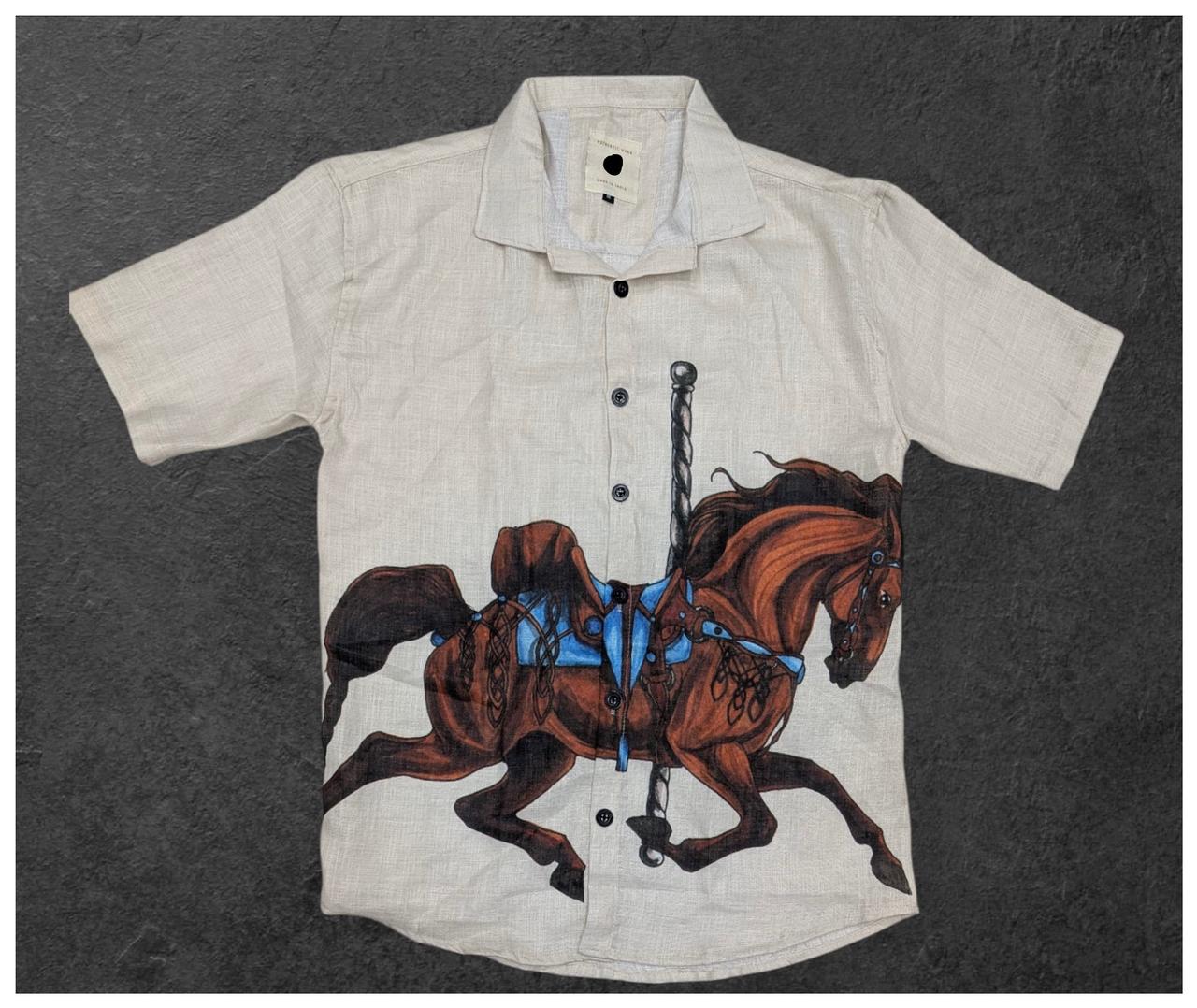 Half Sleeves Printed Shirt