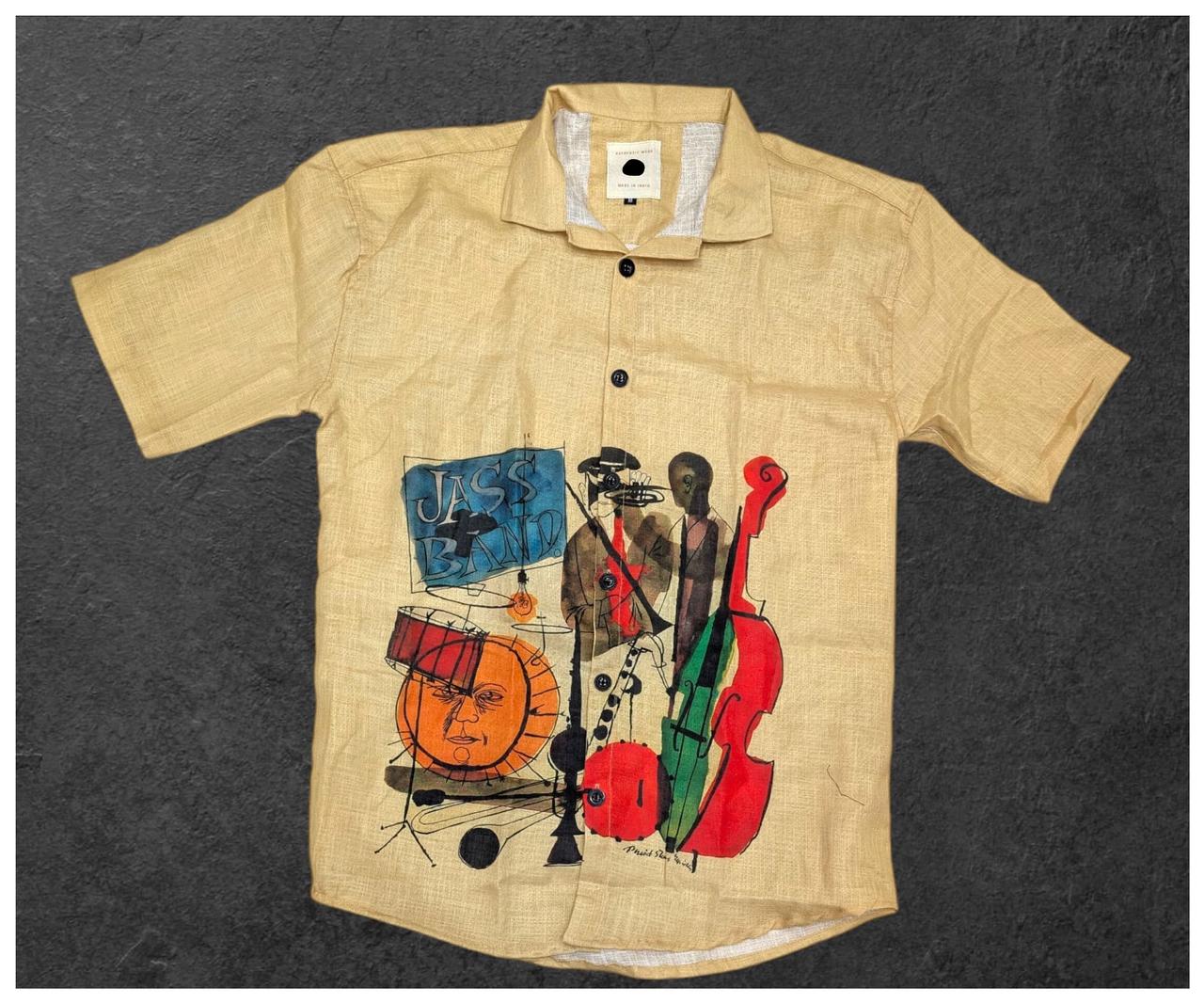 Half Sleeves Printed Shirt